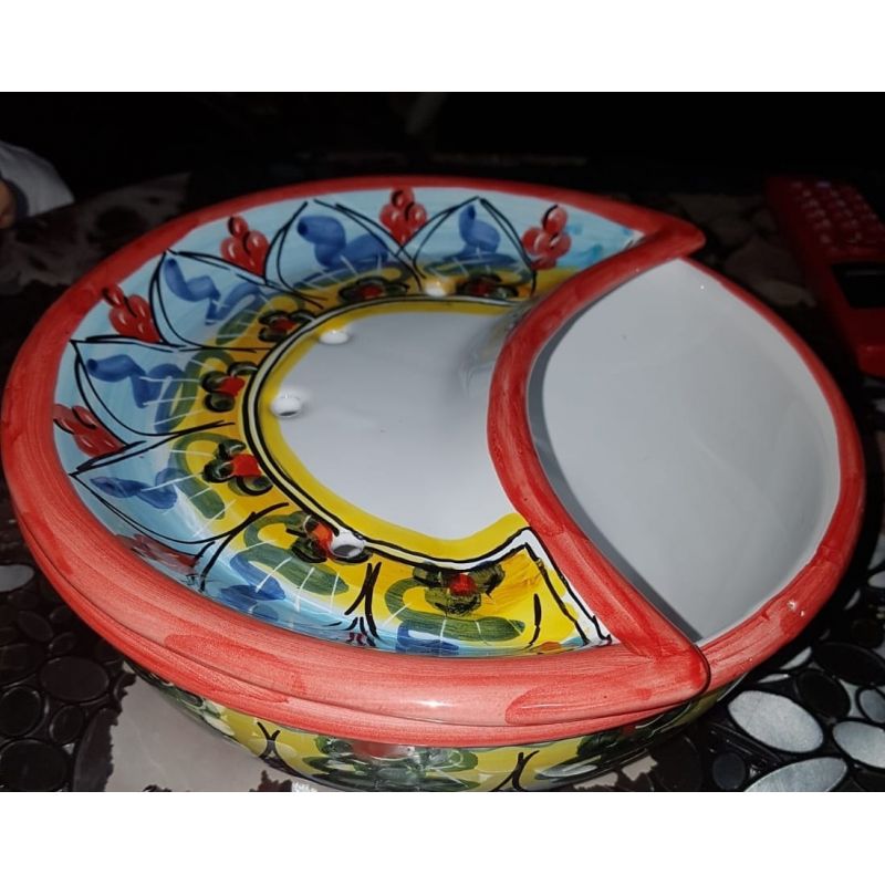 Mozzarella Cheese Pot geometric line -...