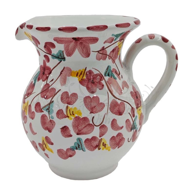 Bulbous Pitcher. Flower Line. Bigmama Decor....