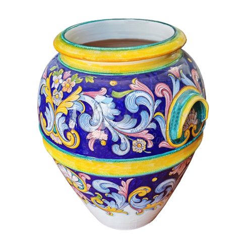 Schirmständer. Barock-Kollektion. Handbemalte Keramik aus...