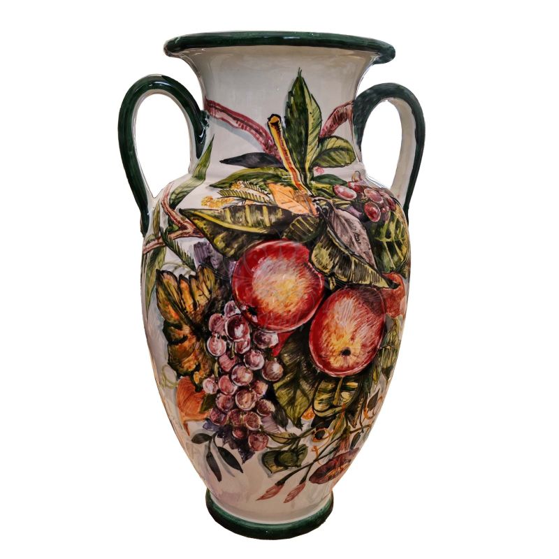 Umbrella Stand. Fruit Collection. Hand-Painted...