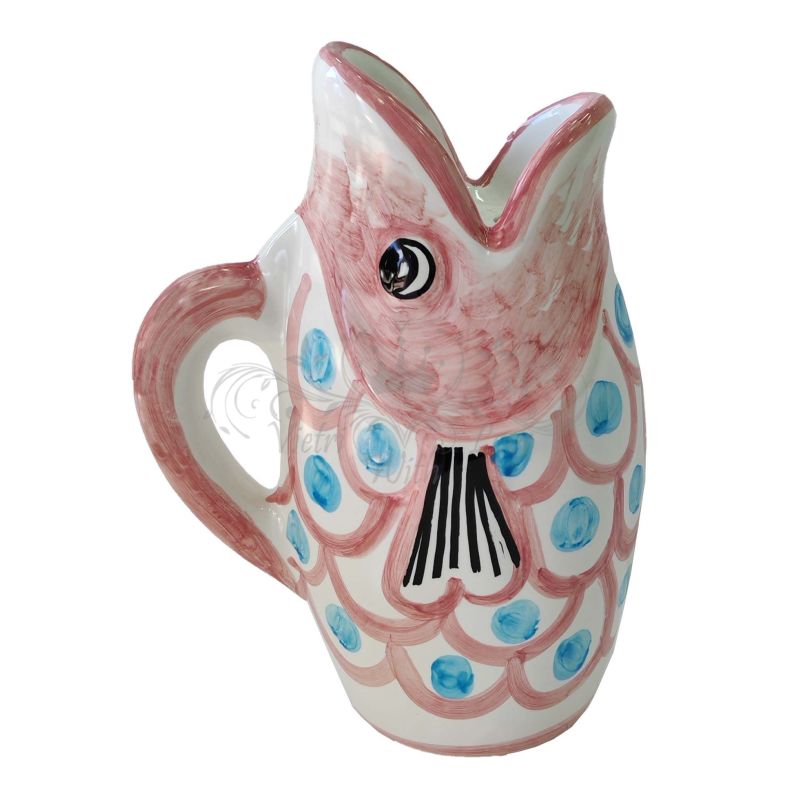Pitcher. Fish-Shaped. Modern Line. Vietri...