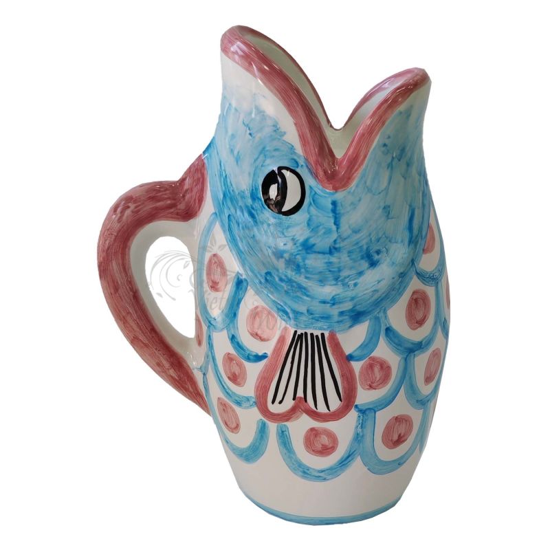 Brocca Forma Pesce. Linea Moderna. Ceramica di...