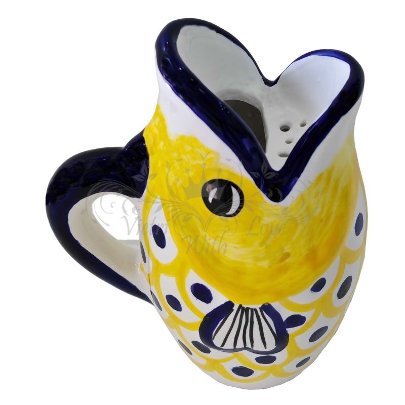 Pitcher. Fish-Shaped. Modern Line. Vietri...