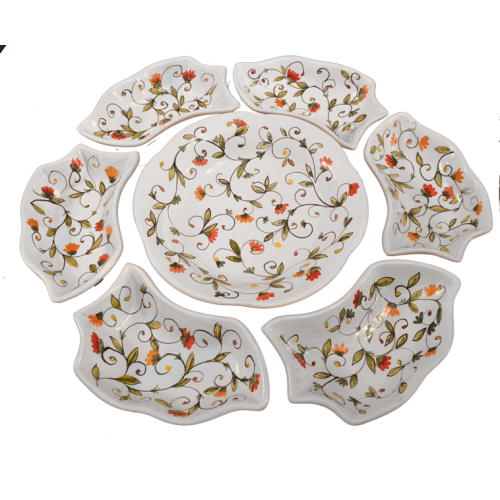 Appetizer set. Cold Dinner. 7 pieces. Primavera line....