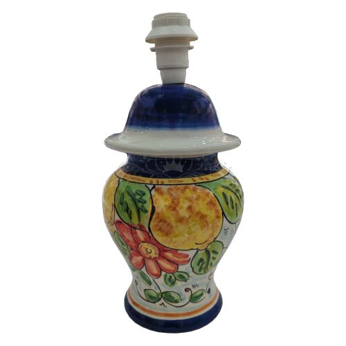 Bedside lamp Fruit line. Hand painted Vietri ceramic. 2