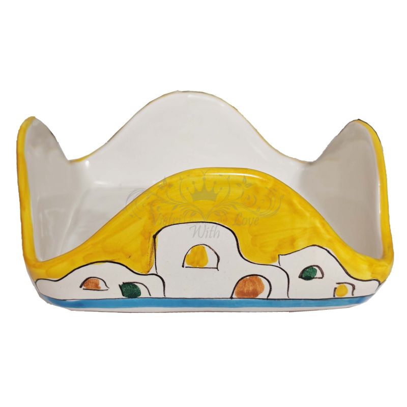 Napkin holder. Positano Houses collection....