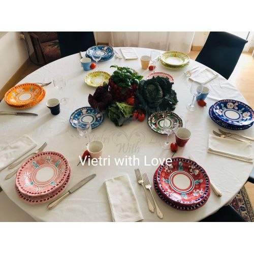 Plate Set. Little Animals Line. Vietri Ceramics.... 2