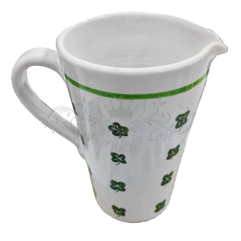 Pitcher. Conical. Fortune Line. Vietri...