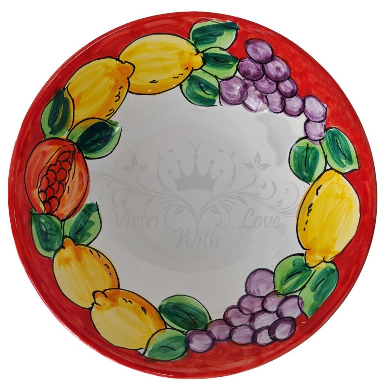 Smooth bowl, deep plate, salad bowl. Fruit &...