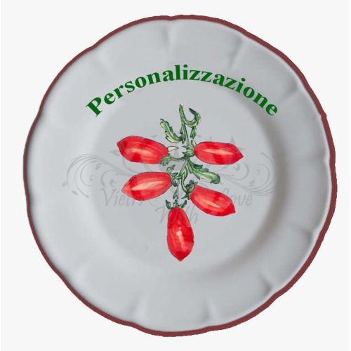 Restaurant Line - handpainted Vietri ceramic. Available...