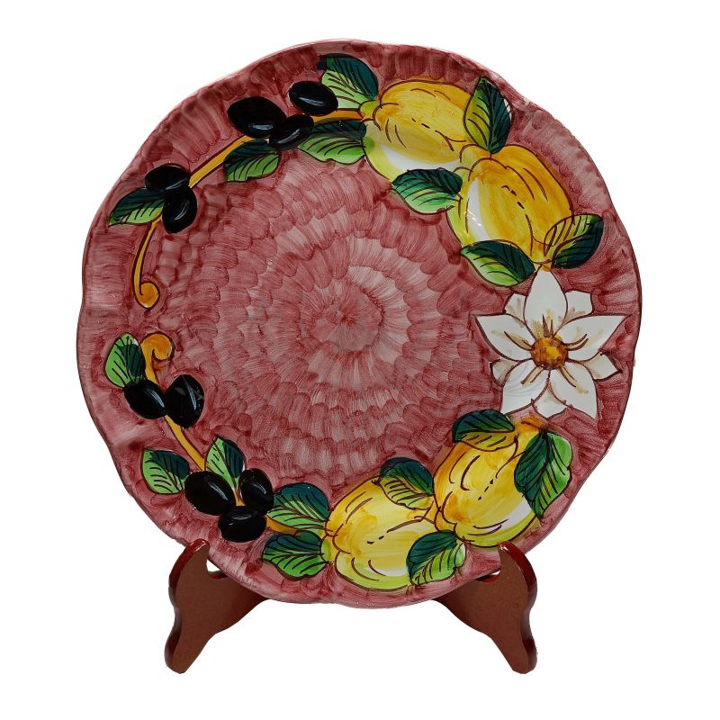 Plates. Lemons and Olives collection. Vietri...