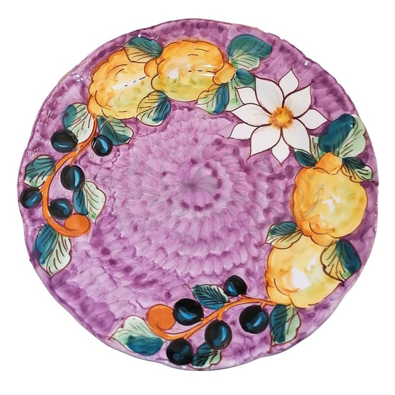 Plates. Lemons and Olives collection. Vietri...