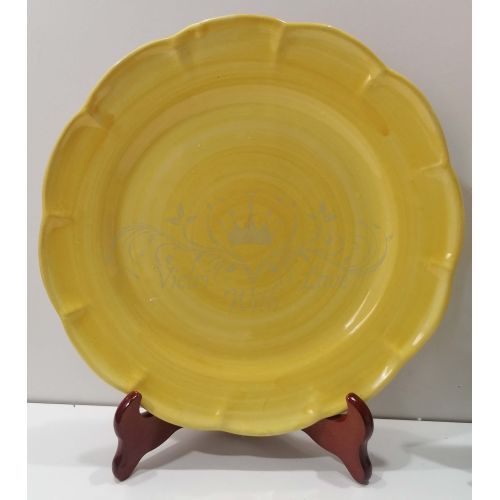 Plate. Brushstroke Line. Vietri ceramic. Hand-painted. Available: dinner, soup, fruit/dessert or charger plate.