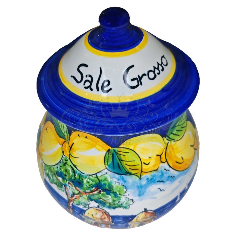 Customizable Jar. Panorama. Vietri Ceramic....