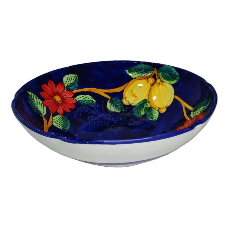 Scalloped bowl, deep plate, soup bowl, salad...