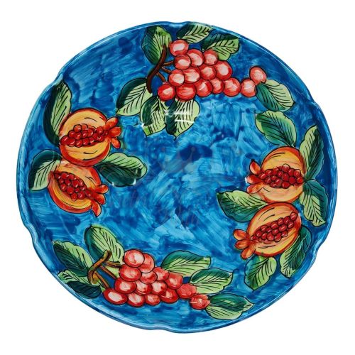 Scalloped bowl, deep plate, soup bowl, salad bowl. Fruit... 2
