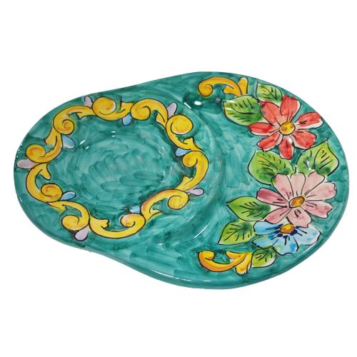 Tazza da latte con piatto portabiscotti, linea barocco e... 2