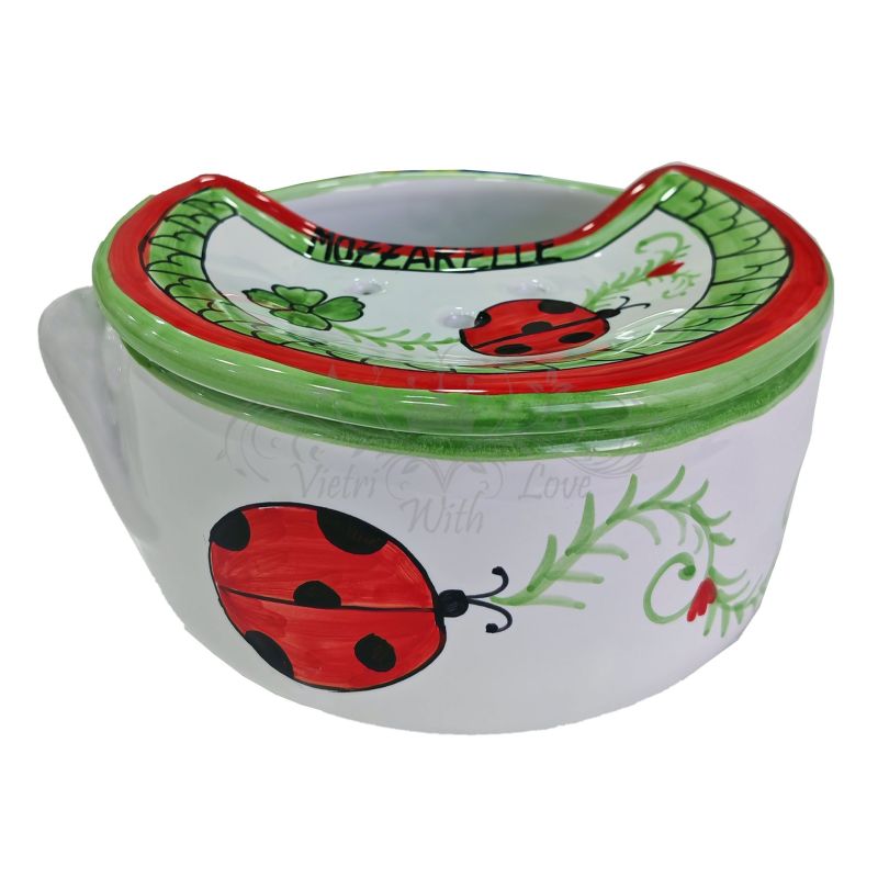 Mozzarella Cheese Pot decoro ladybug -...