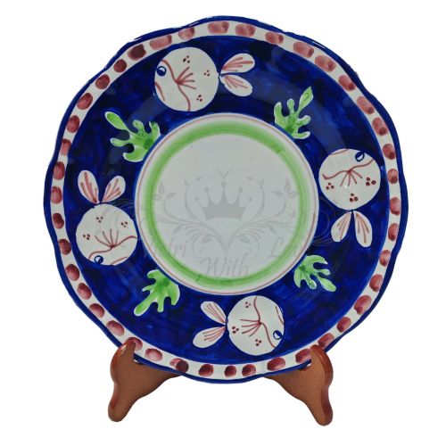 Set Piatti. Linea Animaletti. Ceramica di Vietri. Dipinto a mano