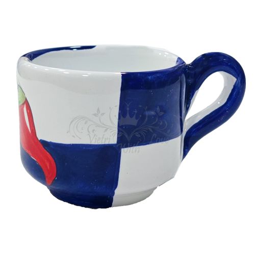 Tazzina da caffè con piattino. Linea Quadri e...