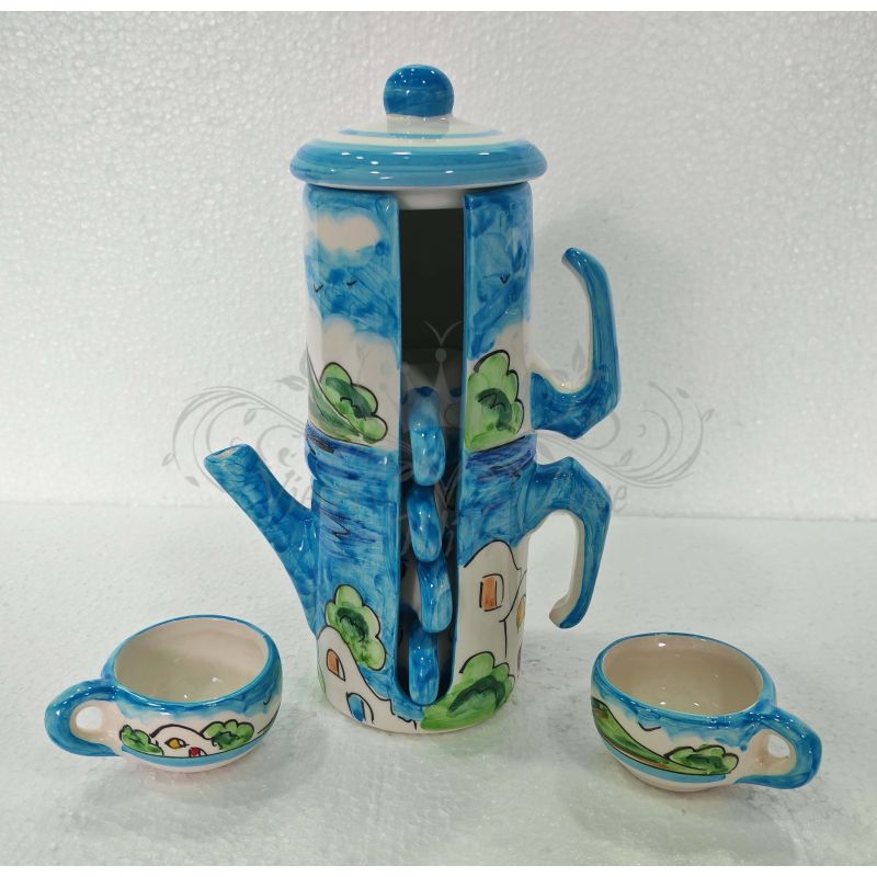 Cafetera porta tazas de café. Línea Nápoles....
