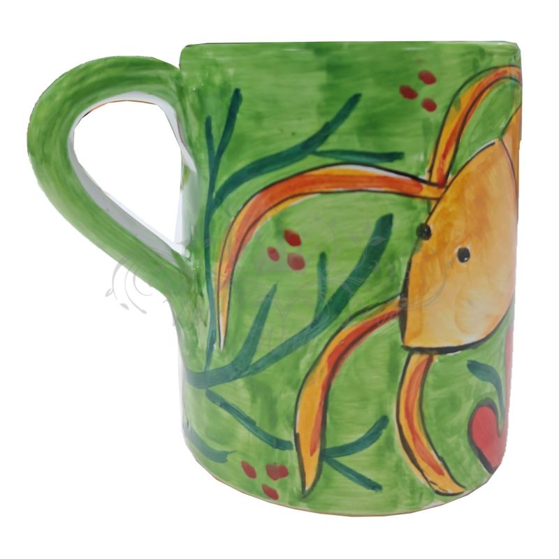 MUG cup. Marine line. Vietri ceramic....