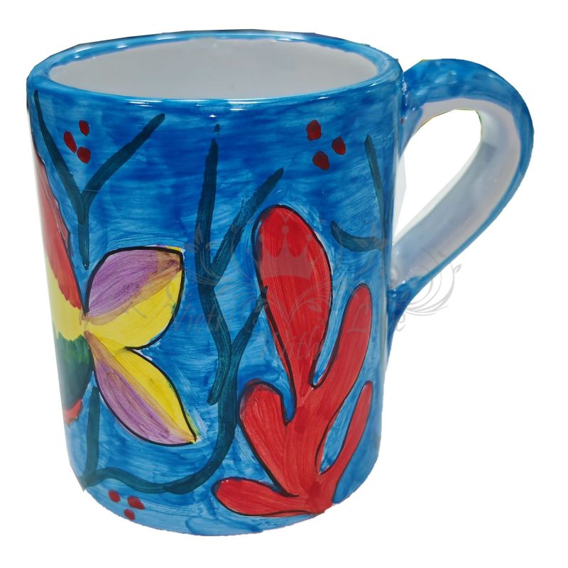 Tazza MUG. Linea Marini. Ceramica di Vietri....