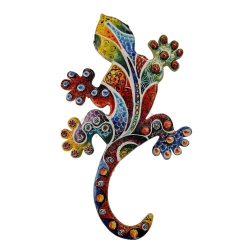 Gecko, lizard handmade painted Vietri ceramic. available...