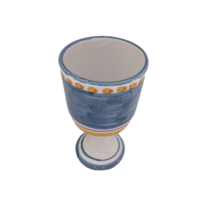 Goblet. Brushstroke Collection. Vietri...