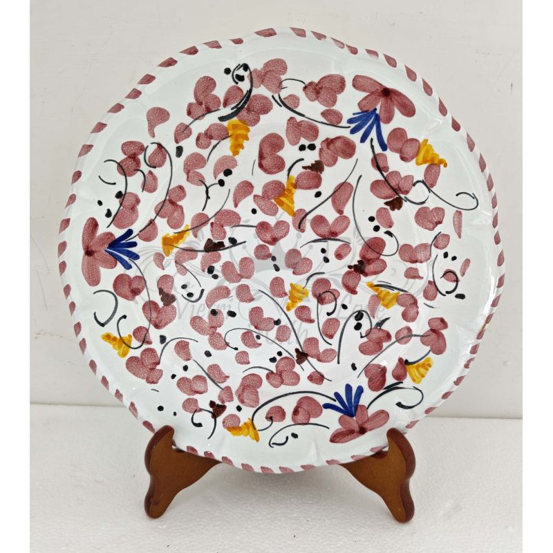 Plate dish, Little Flowers Line. Vietri ceramic...