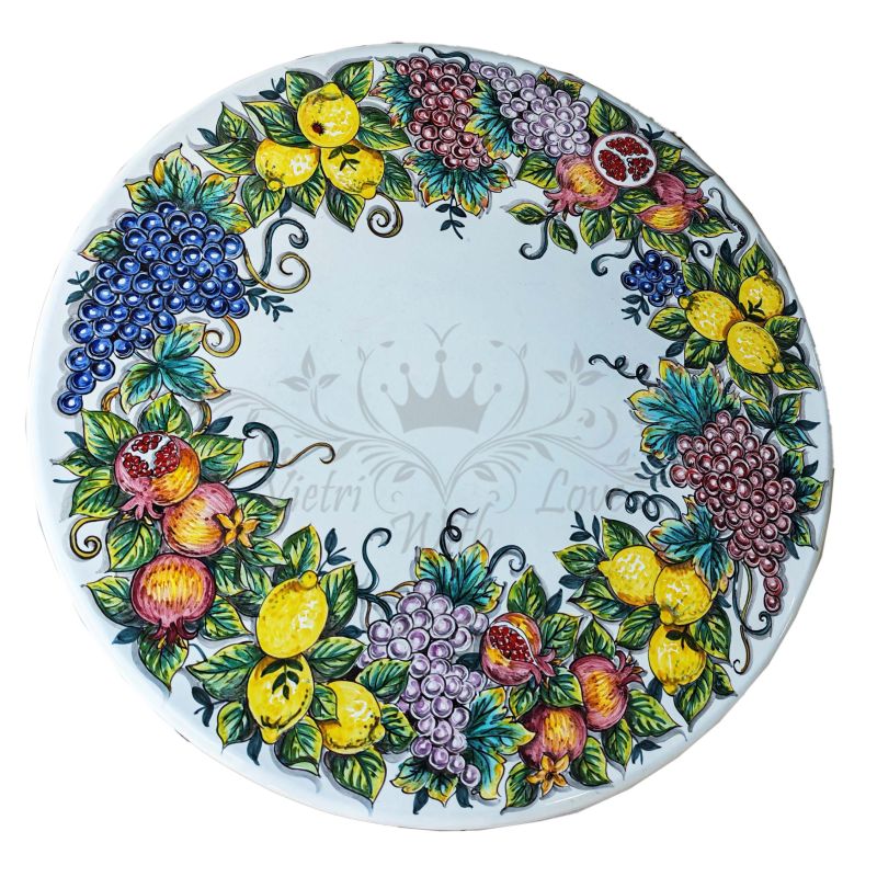 Table en pierre de lave céramisée. 80Cm....