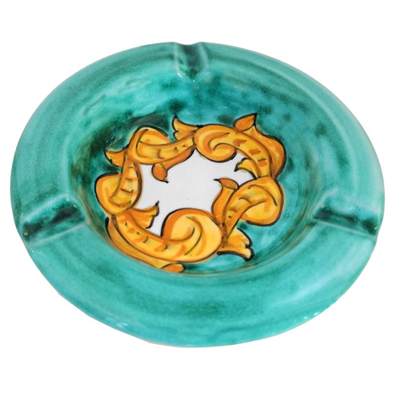 Ashtray and Favour in Vietri Ceramics....