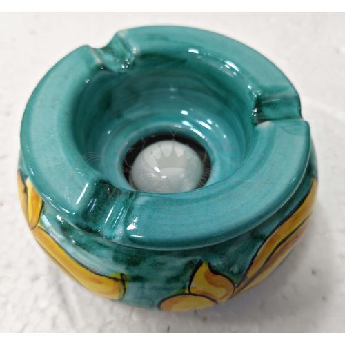 Windproof Ashtray and Favour in Vietri Ceramics....