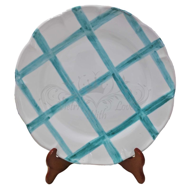 Plate. Stripes Line. Vietri Ceramics. Available...