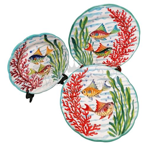 Plate. Marine Line. Vietri Ceramics. Available as soup,... 2