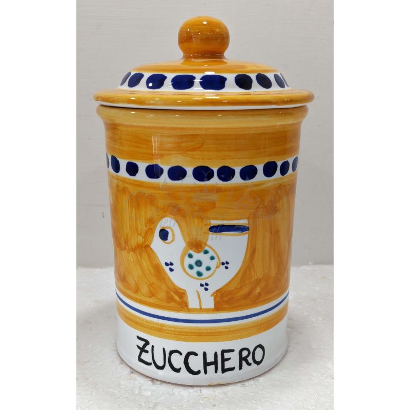 Customizable Jar. Animal Line. Vietri Ceramic....