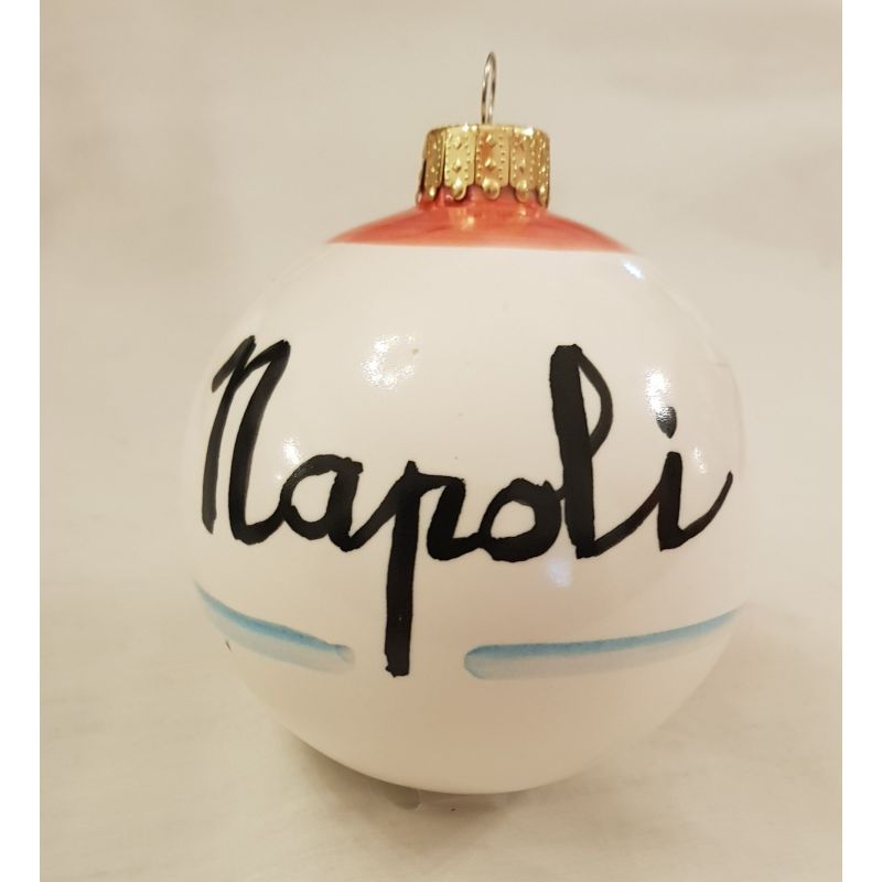 Boule de Noël. Décoration de Noël. Céramique de...