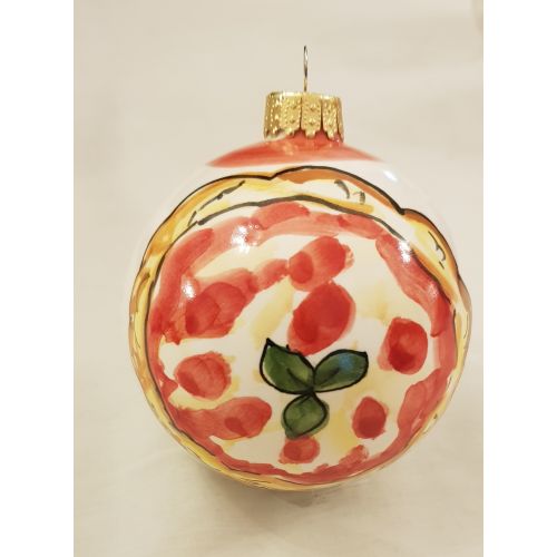 Boule de Noël. Décoration de Noël. Céramique de Vietri....