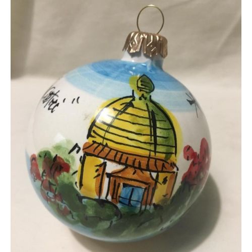 Weihnachtskugel. Vietri sul Mare. Weihnachtsschmuck....