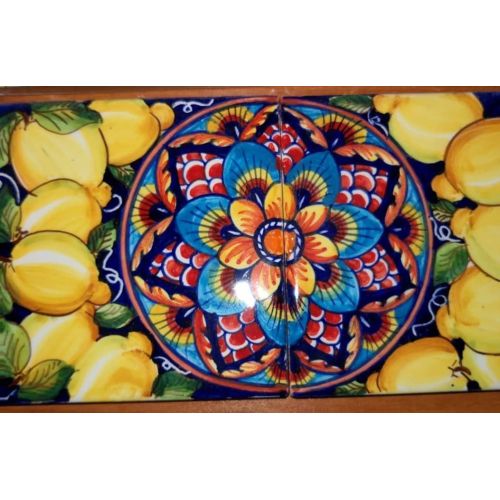 Tiles - Square Tiles handpainted Vietri ceramics
