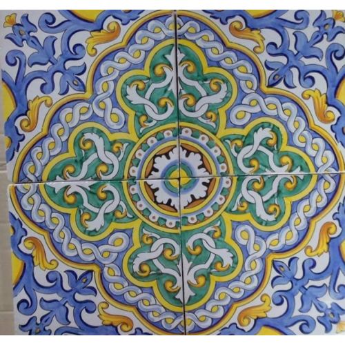 Tiles - Square Tiles handpainted Vietri ceramics