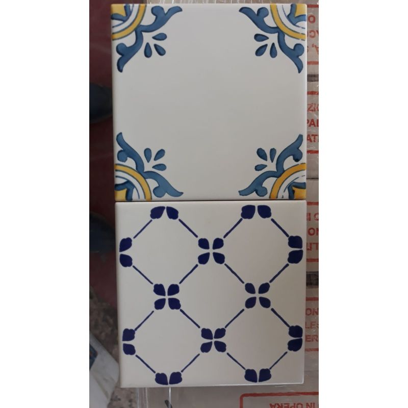 Tiles - Square Tiles handpainted Vietri ceramics