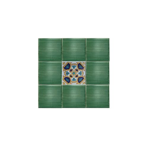 Tiles - Square Tiles handpainted Vietri ceramics