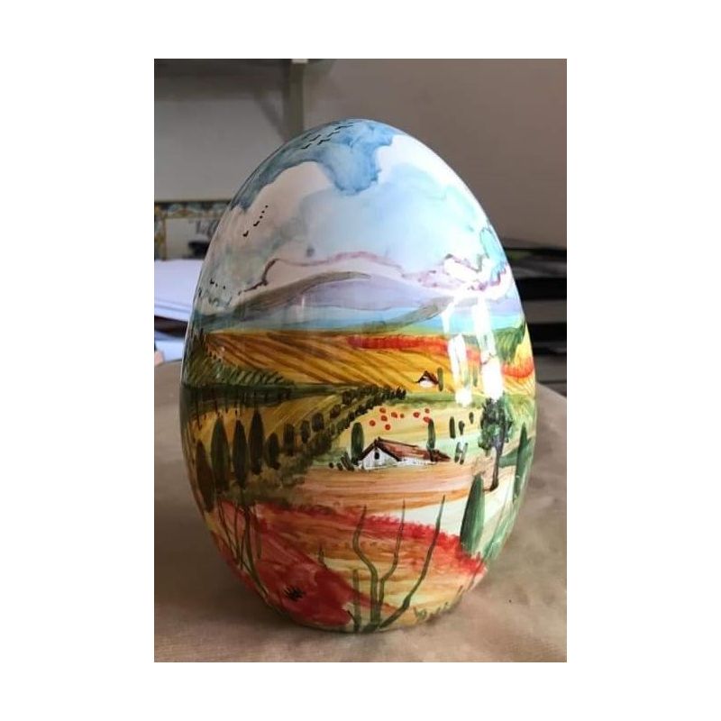 Collectible Easter eggs. In Vietri ceramic....