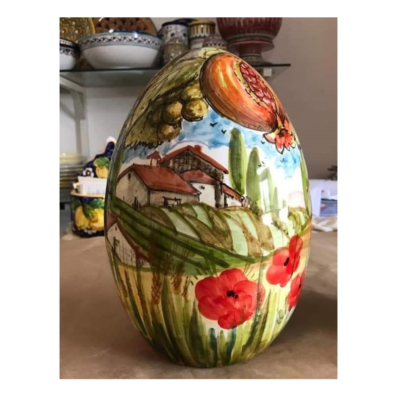 Collectible Easter eggs. In Vietri ceramic....