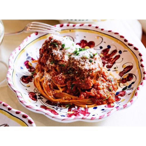 Restaurant Line - handpainted Vietri ceramic. Available...