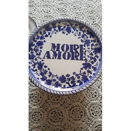 Restaurant Line - handpainted Vietri ceramic. Available...