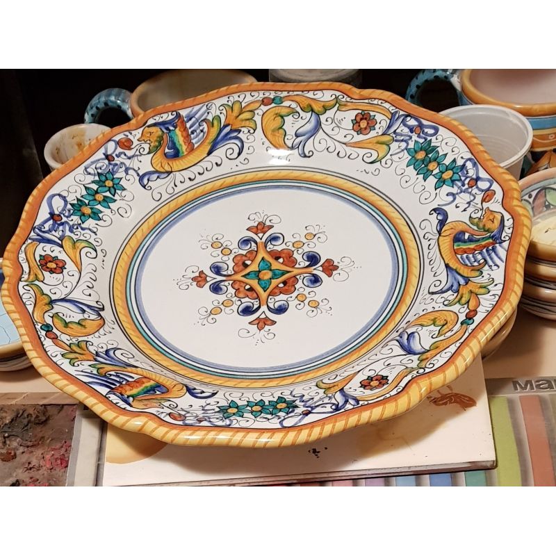 Teller. Top-Linie. Raffaellesco-Dekor....