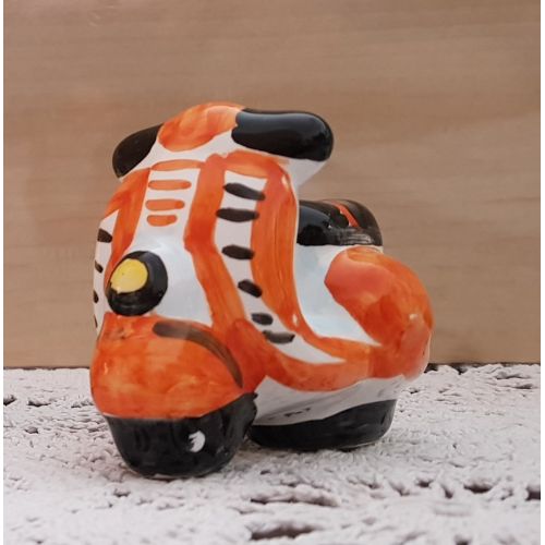 Bomboniera vespa cycle. handpainted Vietri ceramic