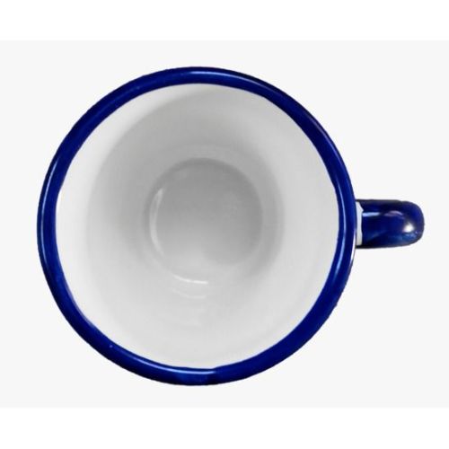 Coffee cup with saucer. Hot Air Balloon. Vietri Ceramics. Hand Painted.